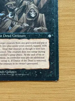 Magic the Gathering - Dance of the Dead Ice Age VG MTG WOTC - Image 4
