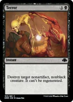 Terror - Foil - Dominaria Remastered #103/261 MTG Magic The Gathering - Image 1