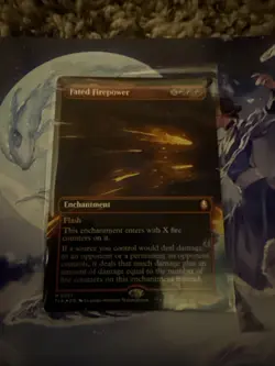 Fated Firepower Borderless FOIL MTG Avatar: TLA Nm/M *ON HAND* - Image 1