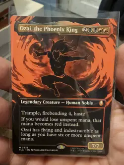 MTG Ozai, the Phoenix King (Borderless) Avatar: The Last Airbender Regular - Image 1