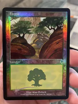 Magic The Gathering: FOIL Forest #349 - Image 1