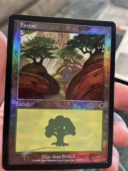 Magic The Gathering: FOIL Forest #349 - Image 2