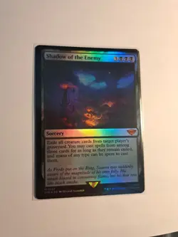 MTG LOTR 0107 - “Shadow of the Enemy” - FOIL - NM/M - Image 1