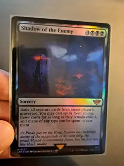 MTG LOTR 0107 - “Shadow of the Enemy” - FOIL - NM/M - Image 2