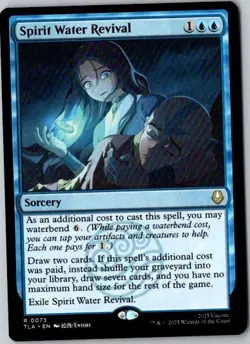 MTG Spirit Water Revival, Avatar The Last Airbender NM - Image 1