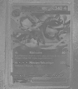 2025 Carte Pokemon Mega Camerupt ex (Mega Evolution 022/132) FLG 10+ - Image 3