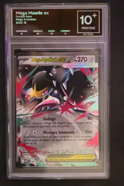 2025 Carte Pokemon Mega Mawile ex (Mega Evolution 094/132) FLG 10+ - Image 1