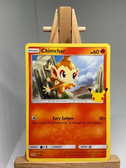 Chimchar - 25th Anniversary 2021 McDonalds Promo 12/25 - MINT - Pokemon - Image 1