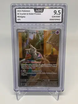 Pokemon Mimigma (SVP 075) - SV Black Star Promos - Mimikyu .DE AOG 9,5 - Image 1