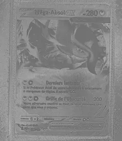 2025 Carte Pokemon Mega Absol ex (Mega Evolution 086/132) FLG 10+ - Image 3