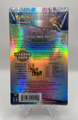 (402770) Pokemon Diamond & Pearl Inferno Zone - Factory Sealed Deck - Image 2