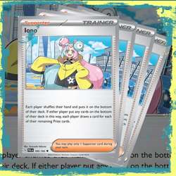 4x Iono 185/193 x4 - Paldea Evolved - Pokemon TCG - Playset - Image 1