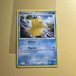 Pokemon - Psyduck 100/132 Common Diamond & Pearl: Secret Wonders LP NON HOLO - Image 1