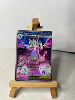 Mega Gengar EX Shiny Illustration Rare Pokemon TCG Artwork from Italian Artist - Image 4