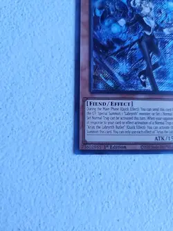 Yugioh Arias the Labrynth Butler AGOV-EN017 (Secret Rare) 1st Edition #Y159 - Image 2