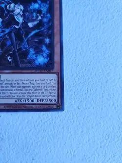Yugioh Arias the Labrynth Butler AGOV-EN017 (Secret Rare) 1st Edition #Y159 - Image 5
