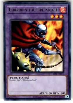 Charubin the Fire Knight LOB-EN015 NM (25th Anniversary Edition) Unlimited - Image 1