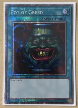 Pot of Greed MP25-EN050 Starlight Rare 1st Ed - Image 1
