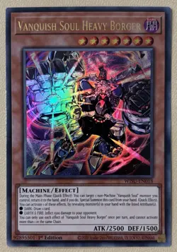 Vanquish Soul Heavy Borger WISU-EN018 Ultra Rare 1st Ed - Image 1