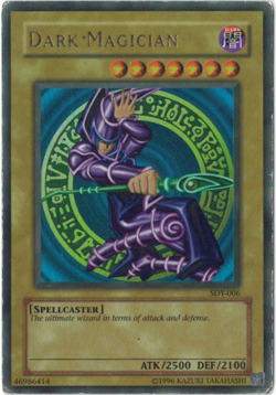 Yu-Gi-Oh! Dark Magician (MP) Unlimited Ultra Rare SDY-006 - Image 1