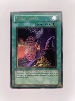 Serial Spell (UTR) RDS-EN037 Rise of Destiny 1st Edition Yugioh - Image 1