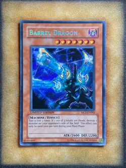 Yugioh Barrel Dragon MC1-EN002 Secret Rare Limited Edition NM - Image 1