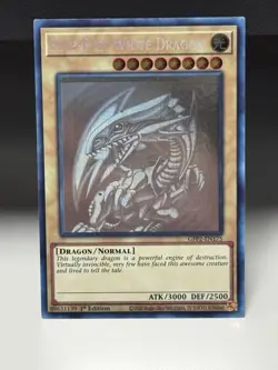 Blue-Eyes White Dragon (Ghost Rare) GFP2-EN175 Ghosts from the Past 2nd 1st #5 - Image 1