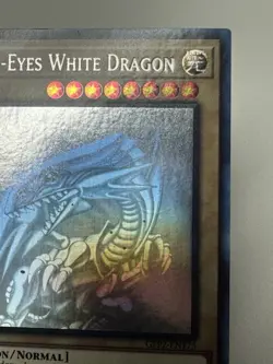 Blue-Eyes White Dragon (Ghost Rare) GFP2-EN175 Ghosts from the Past 2nd 1st #5 - Image 2