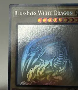 Blue-Eyes White Dragon (Ghost Rare) GFP2-EN175 Ghosts from the Past 2nd 1st #5 - Image 3