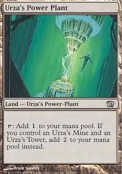 1x Urza's Power Plant Moderate Play MTG Magic - Kid Icarus - - Image 1