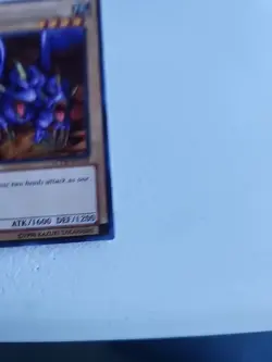 Yugioh Two-Headed King Rex LCYW-EN158 (Secret Rare) 1st Edition #Y136 - Image 5