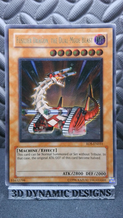 | Yugioh Fusilier Dragon, the Dual-Mode Beast RDS-EN031 Ultimate Rare NM/VLP | - Image 1