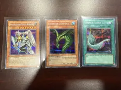 YuGiOh!Valkyrion the Magna Warrior, Sinister Serpent,&Harpie’s Feather Duster LP - Image 3