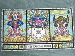 Eldrazi Emrakul Kozilek Stained Glass MTG Playmat Trading Card Game TCG CCG Mat - Image 1