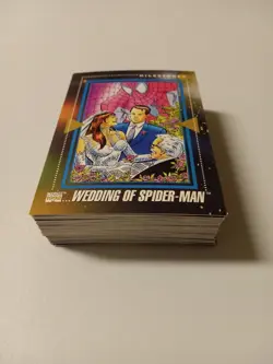 Marvel Universe Series III Impel Collectable Cards (1992) - Lot of 58 Cards - Image 1