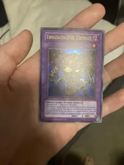Yu-Gi-Oh! TCG Thousand-Eyes Restrict RP02-EN021 Ultra Rare Holo Card - Image 1