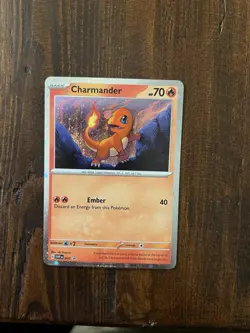 Charmander - 047 (Cosmos Holo) 047 Sv: Scarlet & Violet Promo Cards Holo - Image 1