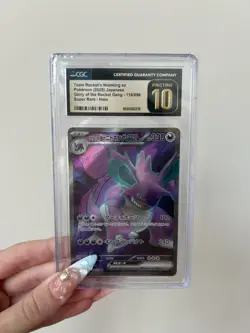 Team Rocket's Nidoking ex 116/098 (Japanese) CGC 10 Pristine Pokemon Card - Image 1