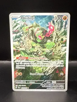 Pokemon TCG: Okidogi 074/064 - Shrouded Fable Illustration Rare Card - NM - Image 1