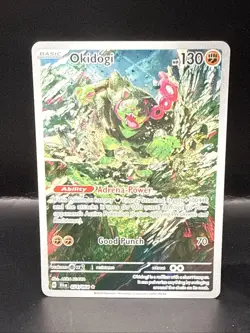 Pokemon TCG: Okidogi 074/064 - Shrouded Fable Illustration Rare Card - NM - Image 2