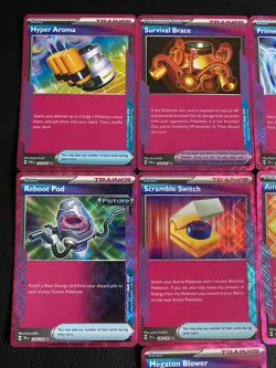 Pokemon - 7x Ace Spec Card English Bundle - Surging Sparks, Temporal Forces etc - Image 2