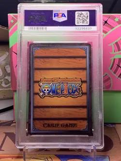 PSA 10 Zoro W01 Holo Assault on Baroque Works One Piece Japanese Card 2002 Pop1 - Image 2