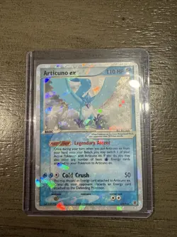 Pokemon TCG Articuno EX FireRed LeafGreen Holo Card 114/112 Rare - Image 1