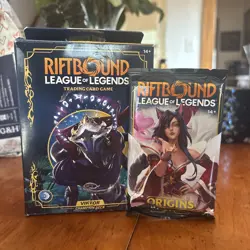 Riftbound League Of Legends Bolton Champion Deck And Origins Card Booster - Image 1