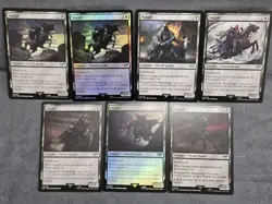 Nazgul - The Lord of the Rings: Tales of Middle-earth - 7 card group - MTG - NM - Image 1