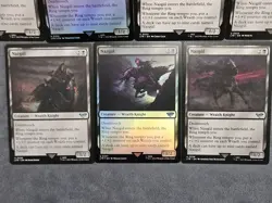 Nazgul - The Lord of the Rings: Tales of Middle-earth - 7 card group - MTG - NM - Image 4