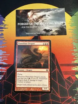 Flameblast Dragon LP - Shards of Alara - Image 1
