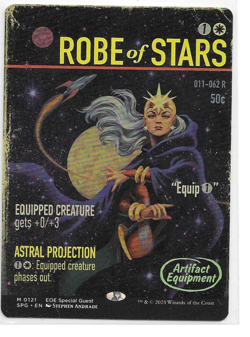 Robe of Stars (Showcase) - Edge of Eternities - Special Guests (SPG) MTG Mythic - Image 1