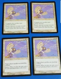 #412 | WING SHARDS | PLAYSET (EN×2 PT×2) | SCOURGE MTG 2003 LP - Image 1