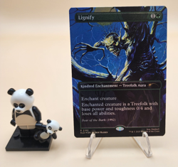 MTG - Lignify - Secret Lair Drop - 2192- Iron Maiden Album Art - Foil - Image 1